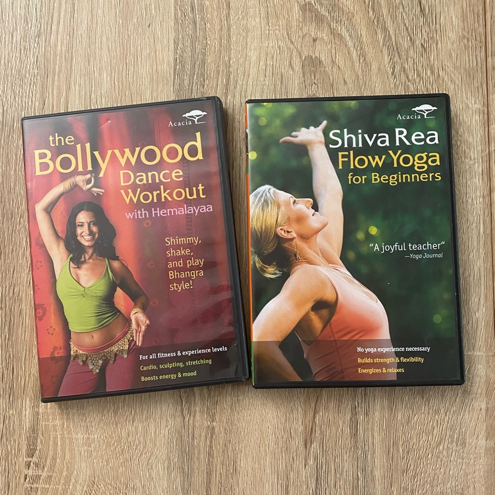Acacia DVDs - Yoga & Bollywood Dance